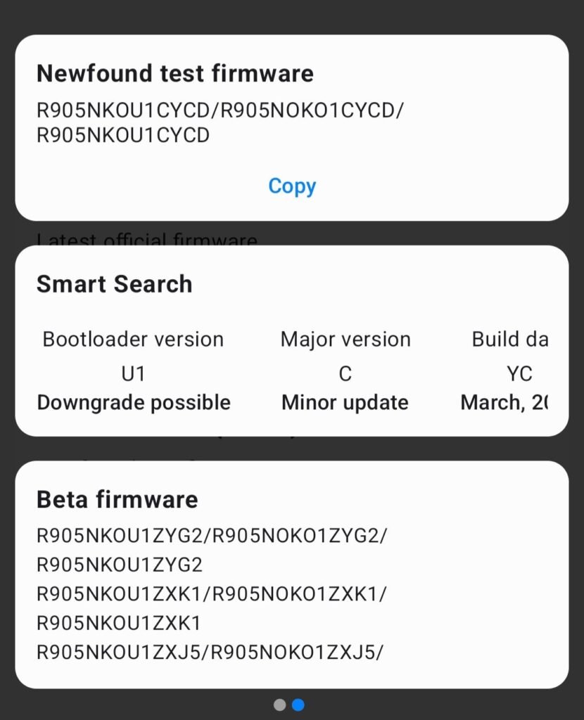 Galaxy Watch 5 Beta Update