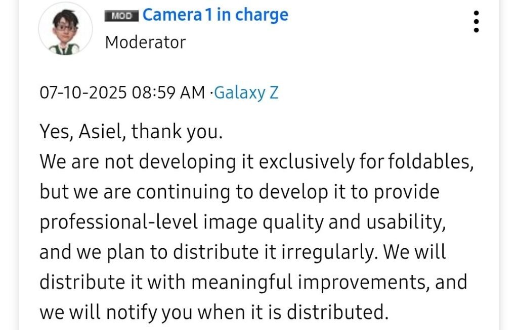 Fold 7 Flip 7 Camera Features